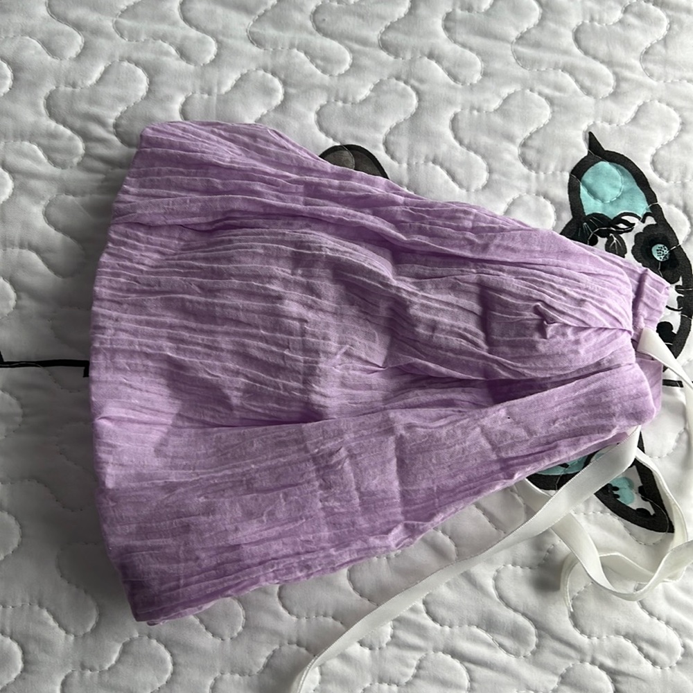 Purple Head Scarf